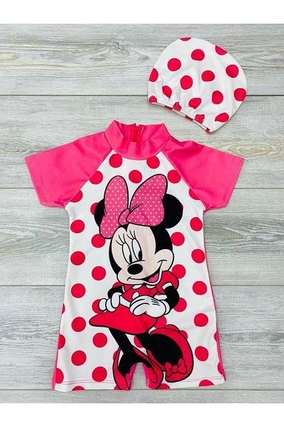 LİLLYPİCCA Girl - Zippered Bonnet Swimsuit Set (Full Age Preferential Literature)