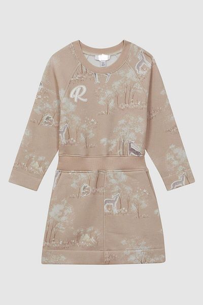 GAistKids Мини рокля с мотив за момиче
