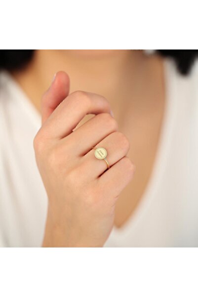 Altınbaş Kadın Altınbaş Life Sevgi Canım Torunum Yüzük YALMK0013-24754