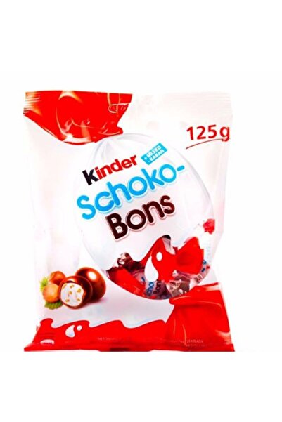 Kinder KİNDER SCHOKO BONS 125 GR *4'LÜ
