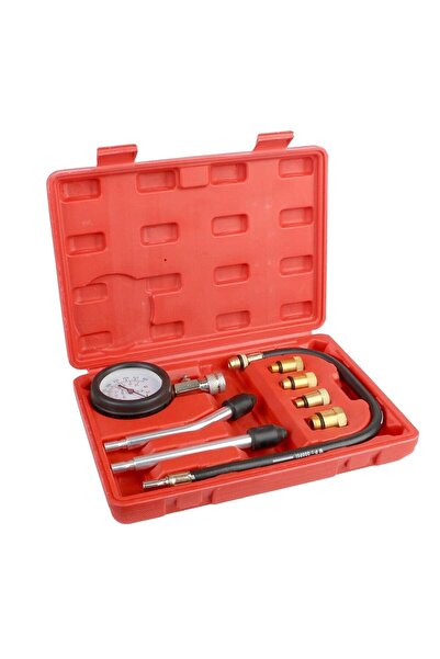 Titi محرك بنزين موديل 6221 - طقم اختبار الضغط والأسطوانة، 8 قطع