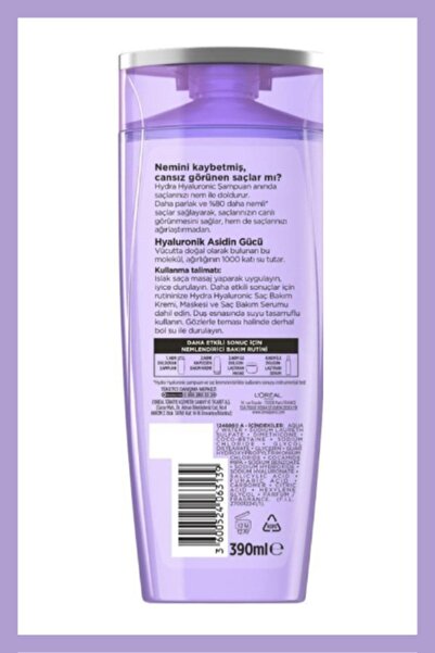 ELSEVE Hydra [hyaluronic] Nem Dolduran Şampuan Ve Nemi Hapseden Saç Bakım Kremi