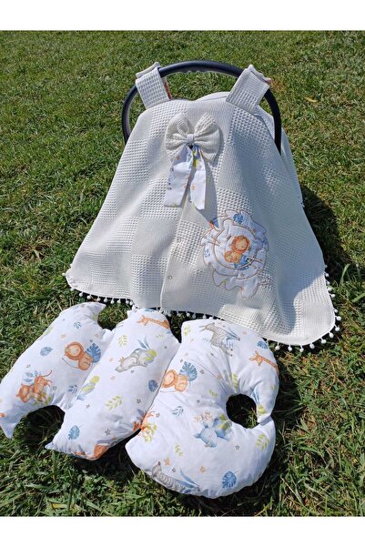 Mery Aslan Bebek Puset Örtüsü- Çift Taraflı Puset Örtüsü