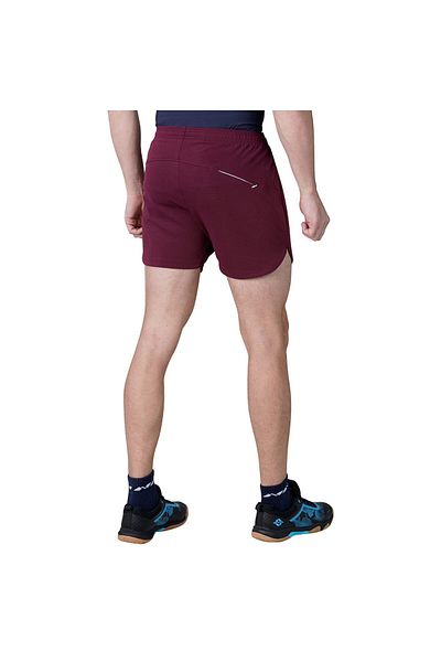 Nivia Sporty - 6 Burgundy Shorts (S) |   Light and Comfortable |   Stylish Casual Sports Shorts for Running