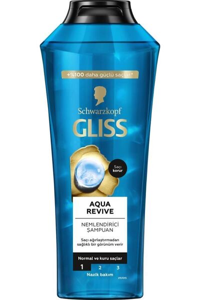 Gliss Aqua Revive Şampuan 400 Ml x 3 Adet