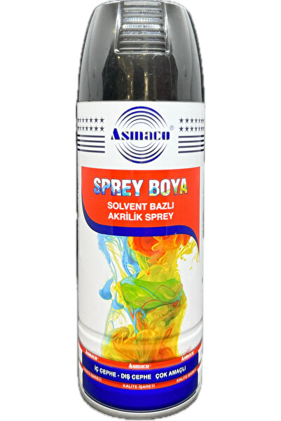 Asmaco 400ML Akrilik Sprey Boya Çok Amaçlı Sprey Boya -- İç Cephe Dış Cephe S...