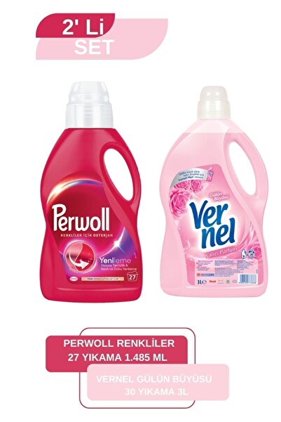 Vernel Gülün Büyüsü 3l Perwoll Renkli 1,485