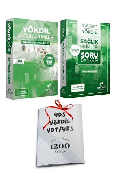 Modadil Yayınları Yökdil Sağlık Sınav Stratejileri - Yökdil Sağlık Soru Banka...