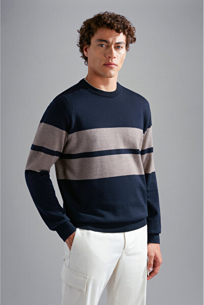 PAUL&SHARK MEN'S KNITTED ROUNDNECK C.WWOOL
