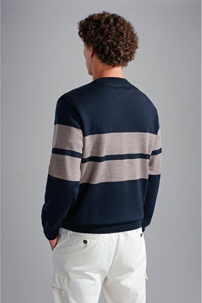 PAUL&SHARK MEN'S KNITTED ROUNDNECK C.WWOOL