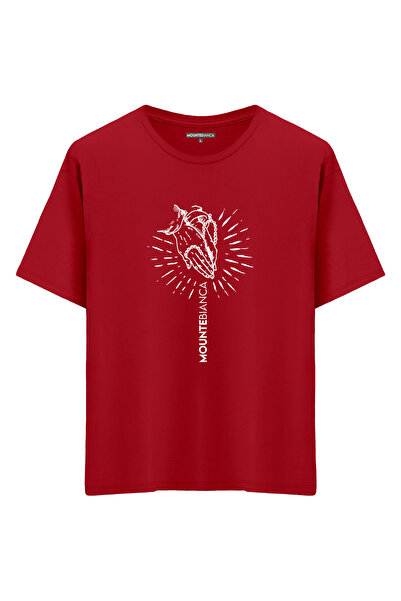 Mounte Bianca Unisex četiri - Oversize kroj T-shirt