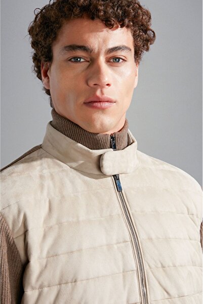 PAUL&SHARK MEN'S ZIPPED PULLOVER C.WWOOL