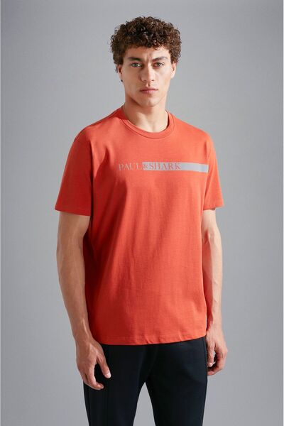 PAUL&SHARK ΑΝΔΡΙΚΟ ΠΛΕΚΤΟ T-SHIRT C.W. ΒΑΜΒΑΚΙ