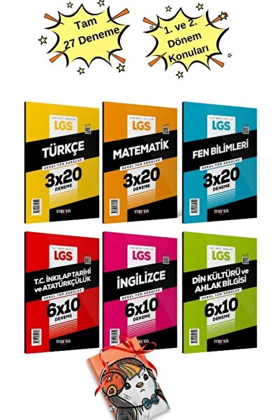 Marka Yayınları 2026 Lgs 8. Sınıf Branş Deneme Seti Gerçek Sınav Provası (27 DENEME EKONOMİK SET) Defter Hediyeli