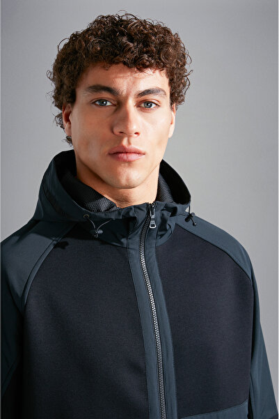 PAUL&SHARK SWEATSHIRT WITH ZIP IN POLYESTER