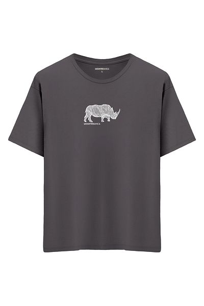 Mounte Bianca Unisex Rhino - Μπλουζάκι Oversize