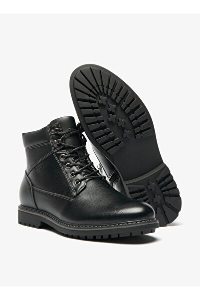 LBL by Shoexpress Textured Chukka Boots with Zip Closure