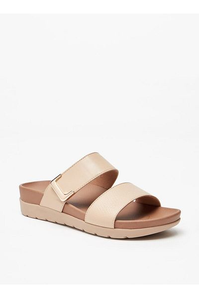 Le Confort Textured Slip-On Sandals