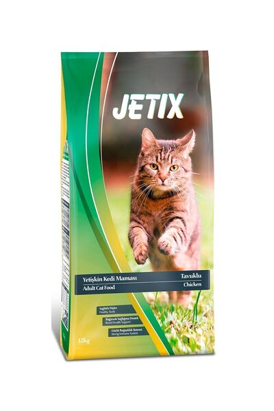 Jetix Tavuklu Yetişkin Kedi Maması 12 Kg