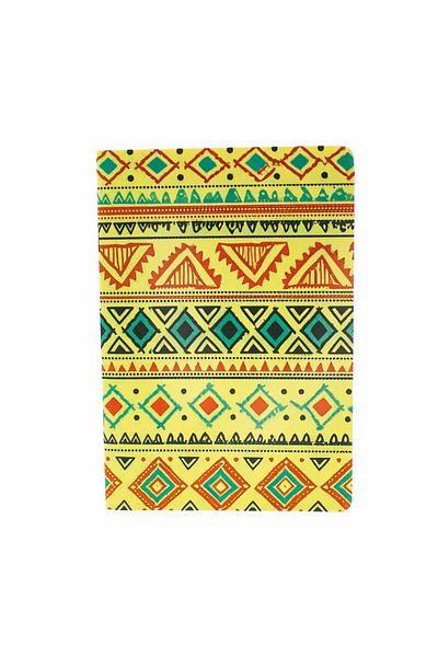 PALTO TASARIM A5 Unlined Ethnic Patterned Diary Design Notebook