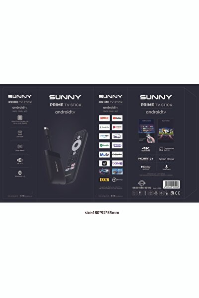 Sunny Prime 4K TV Stick