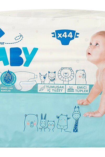 CarrefourSA Carrefour Baby 4 Beden Maxi 44 Adet