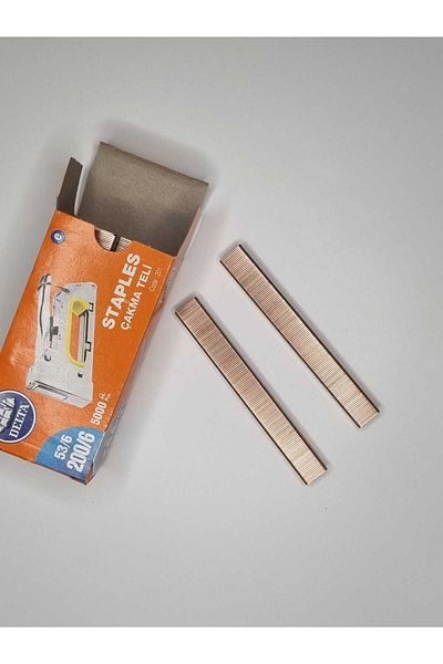 Delta Staple Lighter Wire - 200/6 Model, 1 Box, 5000 Pieces
