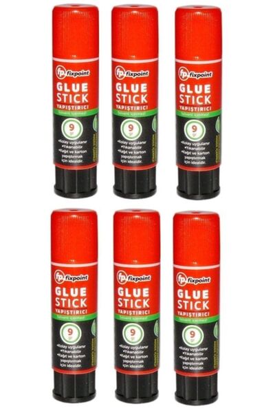 FixPoint Stick Yapıştırıcı 9 Gram 6'lı