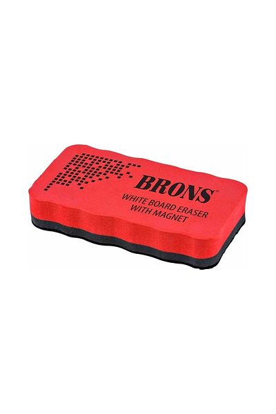 Brons Γόμα Πίνακα Γραφής με Μαγνήτη Eva (12 ΤΕΜ) Br-259