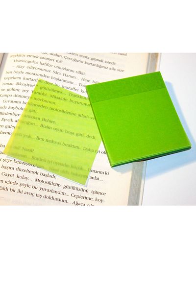 Paste Notes Transparent Sticky Notes / Transparent Sticky Notes - 50 Sheets