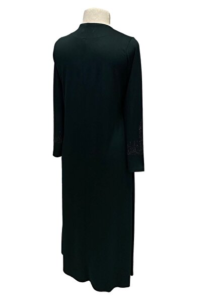 Giyinen Mağazaları Σμαραγδένιο Σεντόνι Πέντεγων Πέτο Πέτρινο Φόρεμα Mother με Λαβή