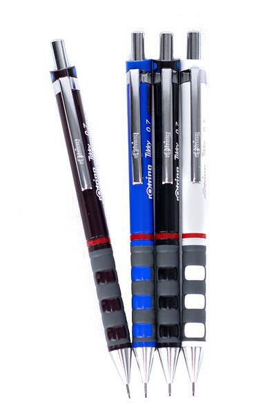 Rotring Oppland Tikky 2B Stationery Rotring - 0.7 mm Ergonomic Soft Tip, Durable Set of 4