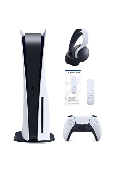 Sony Playstation 5 İthalatçı Garantili Ve Ps5 Pulse 3d Kulaklık Ve Ps5 Medya Kumandası