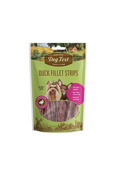 Dog Fest Duck Fillet Strips for Mini Dogs, 55g (1.94oz)