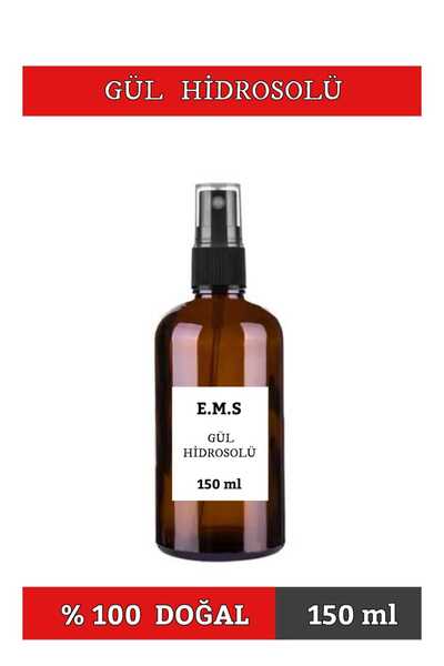 E.M.S AVM Gül Hidrosolü Gül Tonik Gül Hidrolat Saf Gül Suyu 150 Ml.