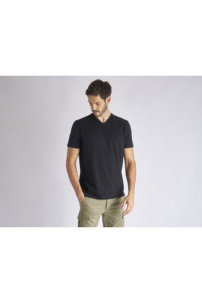 United Colors of Benetton Μπλουζάκι Benetton με V λαιμόκοψη Koton - Βασικό μοντέλο