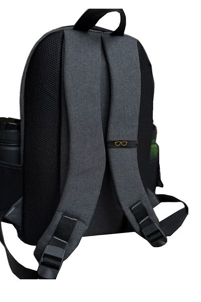Stok CITY Four-Eye Double Mesh Linen Orthopedic Back Support High School Junior High School Primary School Large Schoolbag