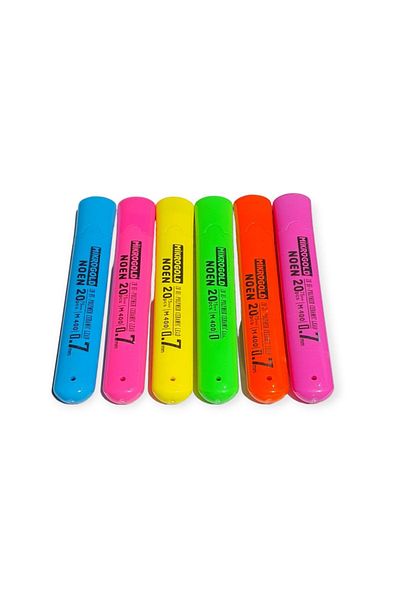 MİKROGOLD Neon 2b 0.7mm Pencil Tip 75mm X 6 Pieces