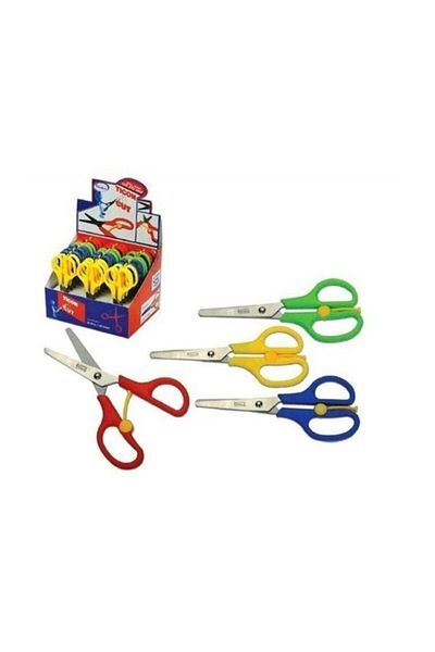 Ticon 005y Spring School Scissors 5 25" (13 5 Cm) 4 Colors