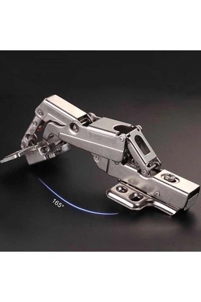 Joy Aksesuar 165-Degree Robot Hinge with Brake - Self-Pulling Furniture Hinges