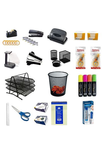 Mas Staple & Paper Punch Stationery Office Set 004