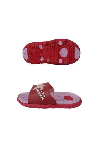 GEZER Παντόφλες για κορίτσια Pink and Red Star Ultra Light - Διπλή σόλα GEEZR97-06