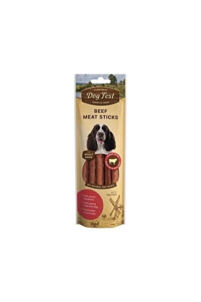 Dog Fest Beef Meat Sticks, 45g