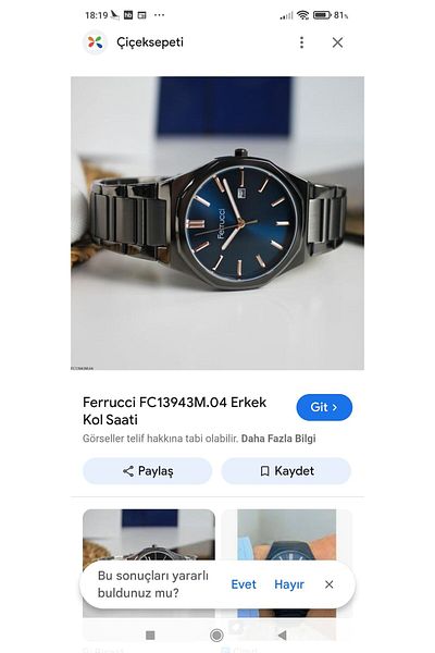 Ferrucci Fc Clock
