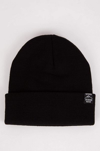 DeFacto Boy's Woven Label Knitwear Beanie V1853A624Wn