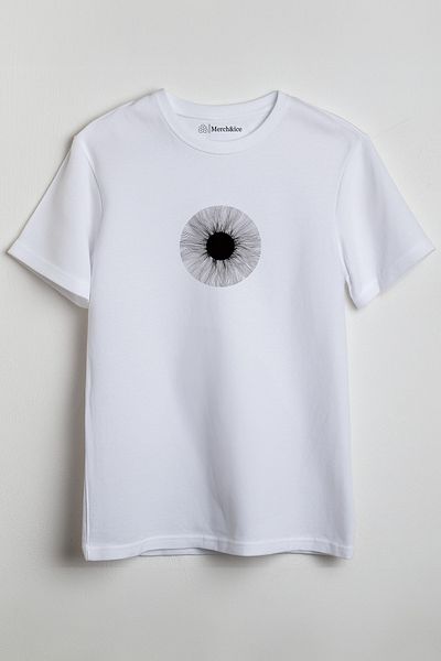 SM Satranç Medya Μπλουζάκι Unisex - Μπροστινή σκιά Globe με στάμπα