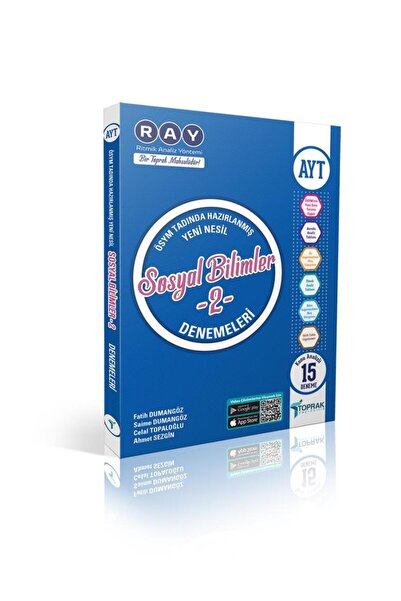 Toprak Yayıncılık Toprak Yayınları Ayt Sosyal Bilimler-2 Deneme Kitabı