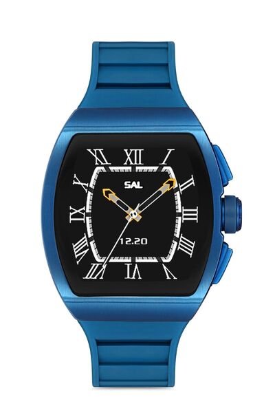 Leerybee Woom Watch - Ios Android M1 Lacivert Akıllı Saat Nabız Adım Uyku Tan...