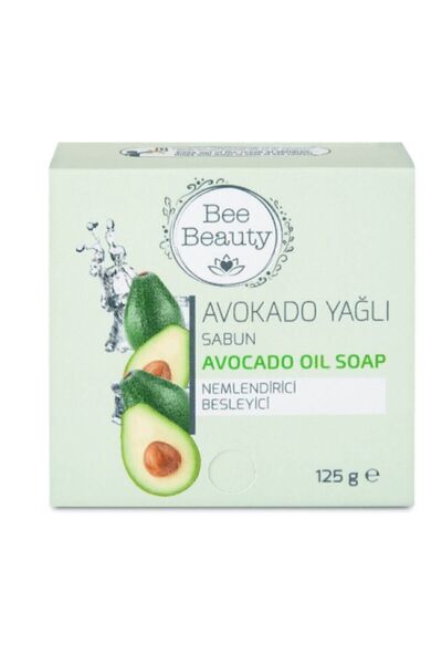 Bee Beauty صابون صلب بزيت الأفوكادو 125 جرام
