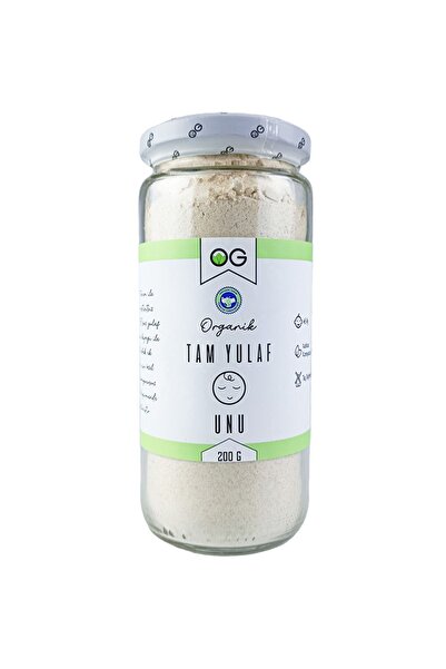 OG natural Organik Tam Yulaf Unu 200 Gr